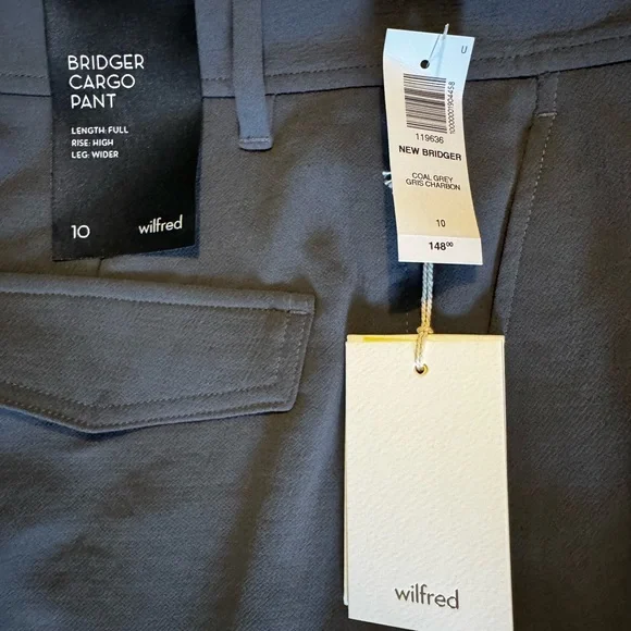 Aritzia Bridger Cargo Pants, coal grey - Picture 3 of 7